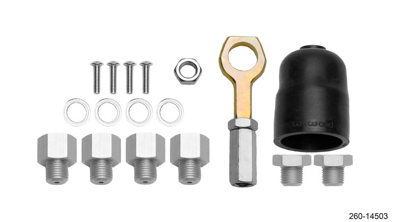Wilwood Hardware Kit Tandem Master Cylinder - 7/8in & 15/16in Bore Mustang 260-14503 260-14503 User 1