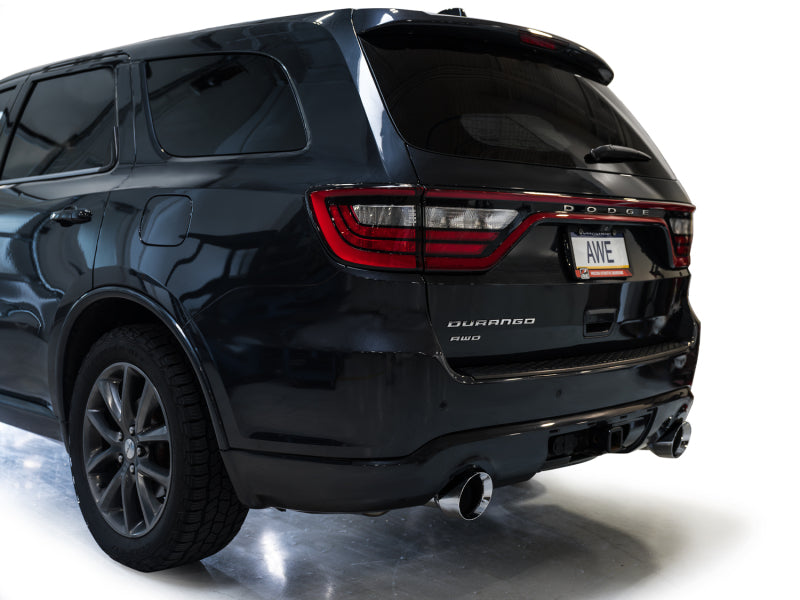 AWE Tuning 11-24 Dodge Durango 5.7L Track Edition Exhaust w/ Chrome Silver Tips 3020-32575 3020-32575 Photo - Mounted