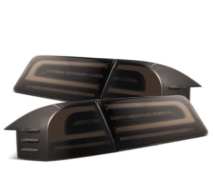 AlphaRex 12-21 Tesla Model S LUXX-Series LED Tail Lights - Black 601120 601120 Photo - Primary
