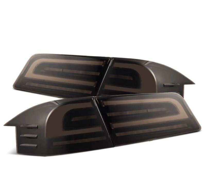 AlphaRex 12-21 Tesla Model S LUXX-Series LED Tail Lights - Black 601120 601120 Photo - Primary