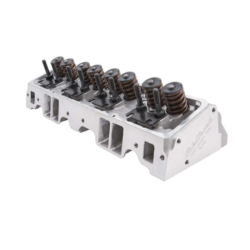 Edelbrock Cylinder Head, SBC, Performer RPM, 64CC, Srtaight Spark Plug 60895 Photo - out of package