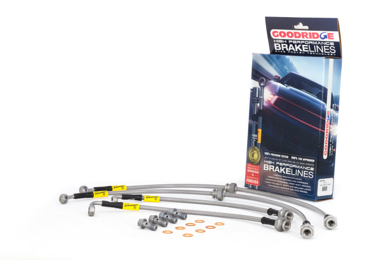 Goodridge Stainless Steel Brake Line SS 02-06 Nissan Altima 22124 Photo - Primary