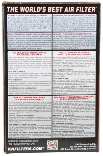 K&N Engineering Clamp On Air Filter KNERC-2900 RC-2900 Photo - in package