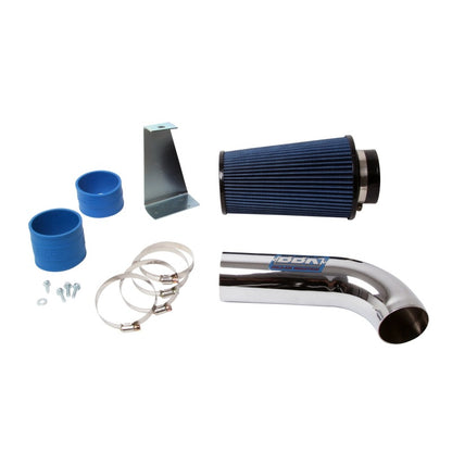 BBK Performance 86-93 Mustang 5.0L Cold-Air Intake Non-Fenderwell (Chrome) 1556 Photo - Unmounted