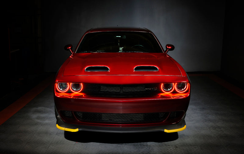 ORACLE Lighting Oracle 15-21 Dodge Challenger Dynamic Surface Mount Headlight Halo Kit - ColorSHIFT - Dynamic 3990-332 3990-332 User 4