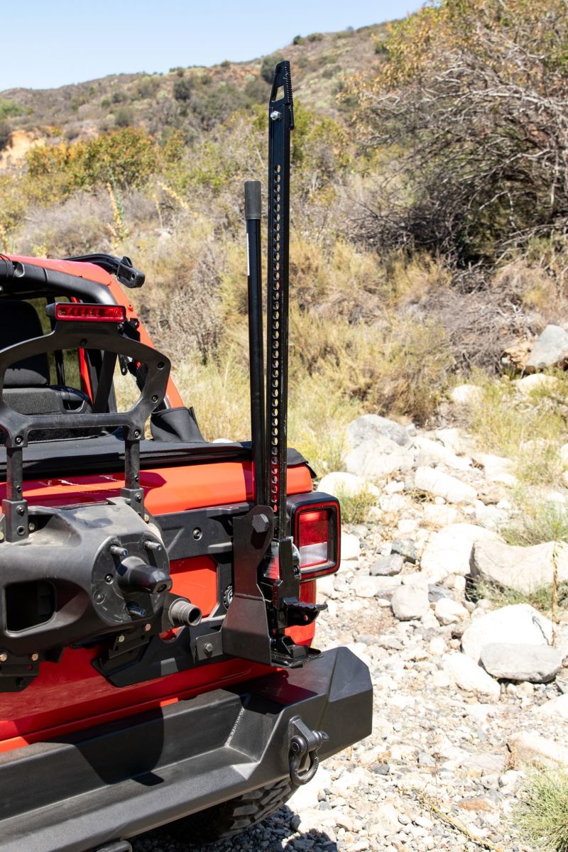 Rampage 2007-2019 Jeep Wrangler(JL) Offroad Jack Mount - Black 86690 86690 Photo - Primary