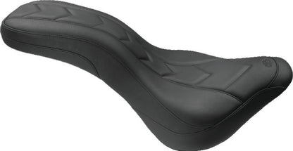 Mustang Motorcycle Wide Vntge Seat W/Bkrest Vaqro 79686 79686 Photo - Primary