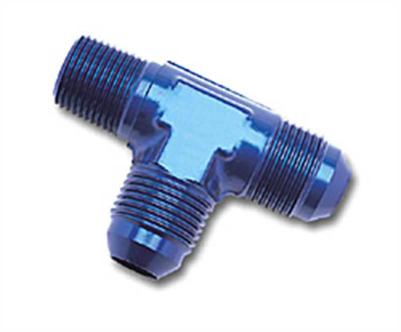 Russell Performance -6 AN to 1/4in NPT Flare to Pipe Tee On Run Fitting 661120 661120 Photo - Primary