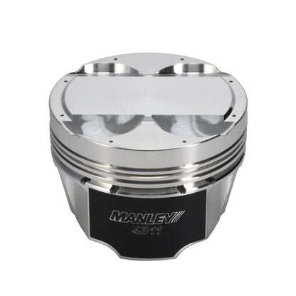Manley Mitsubishi 4B11 86.5mm Bore 10.0:1 CR +2cc Dome Turbo Tuff Piston Set w/ Rings 614305CE-4 614305CE-4 User 3