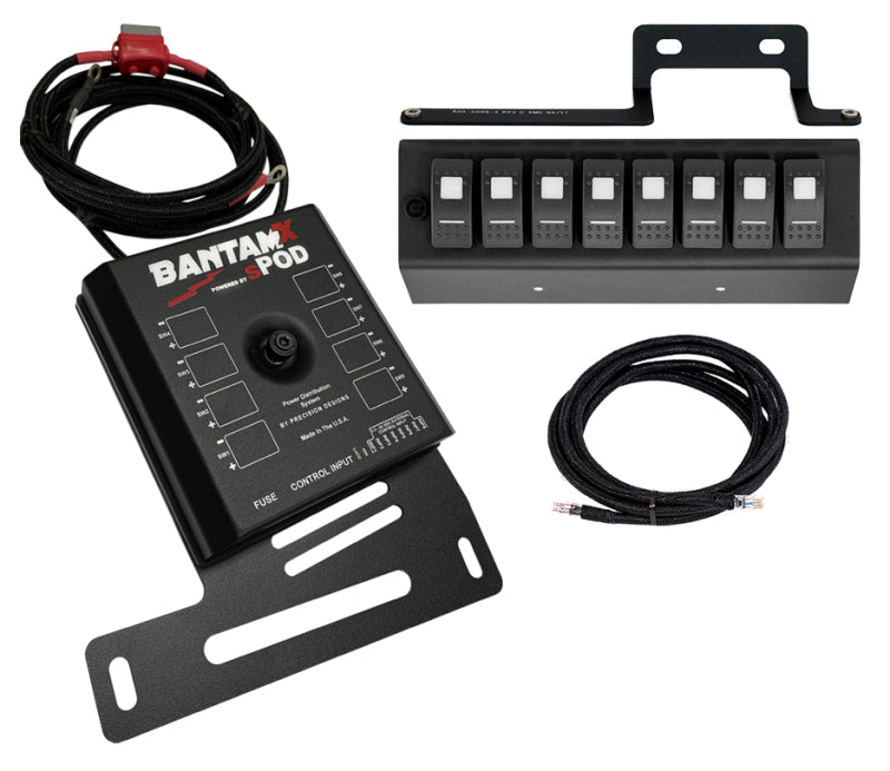 SPOD 09-18 Jeep Wrangler JK BantamX w/ Red LED Switch Panel 870085 870085 Photo - Primary
