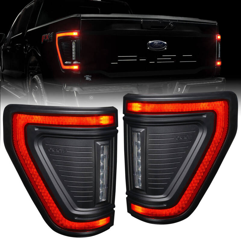 ORACLE Lighting 21-24 Ford F-150 Flush Style LED Tail Lights 5910-504 5910-504 Photo - Primary