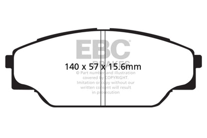 EBC Disc Brake Pad Set DP61713 Photo - Primary