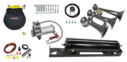 Kleinn Air Horns Kleinn 17-22 Ford F-250/ F-350/ F-450 Onboard Air System w/ Model 230 Horns SDKIT17-230STL SDKIT17-230STL Photo - Primary