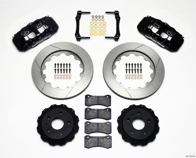 Wilwood AERO4 Rear Kit 14.25in 2010-2015 Camaro 140-11270 140-11270 Photo - Primary