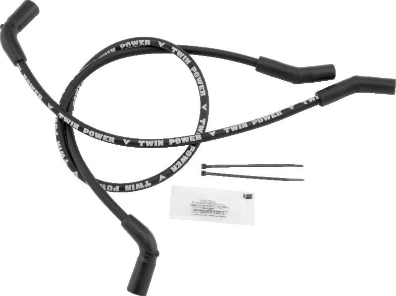 TwinPower Twin Power 09-16 FLH FLT Black Ignition Wire Set 110115 110115 Photo - Primary