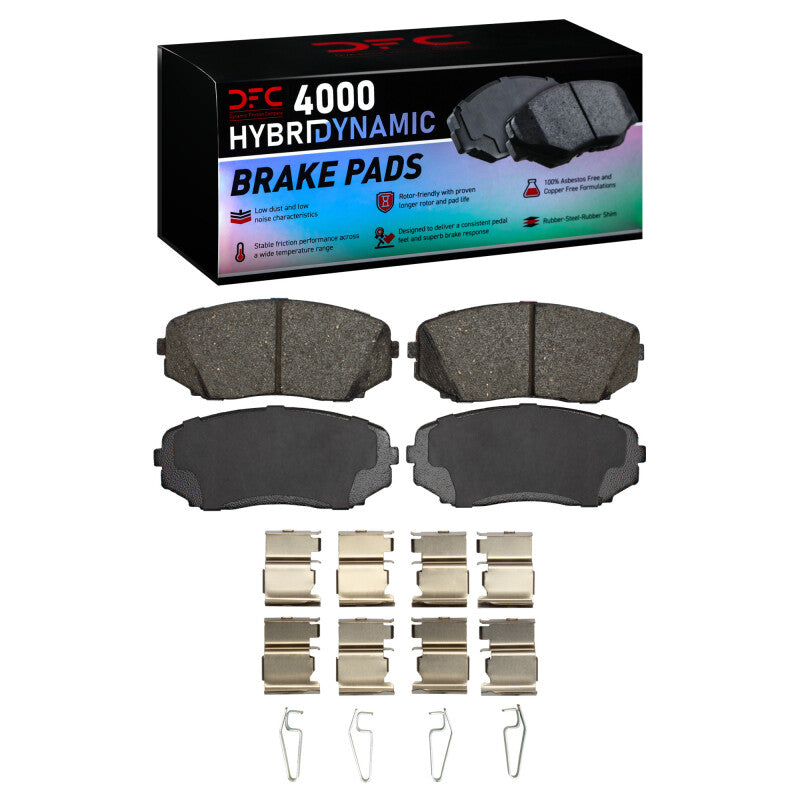 DFC DFC 4000 HybriDynamic Brake Pads Brakes, Rotors & Pads Brake Pads - OE main image