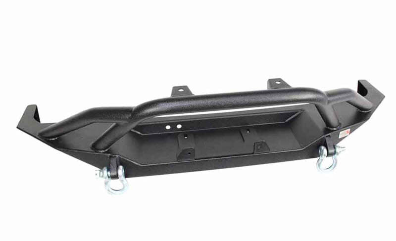 Fishbone Offroad Cherokee XJ Front Winch Bumper W/Grille Guard Bullhead Steel - Blk Txtrd Pwdrcoat FB22060 FB22060 Photo - out of package