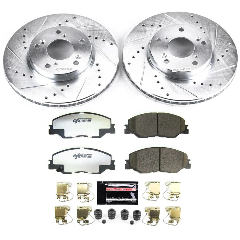 PowerStop Power Stop 2022 Honda Civic Front Z26 Street Brake Kit K8318-26 K8318-26 Photo - Primary