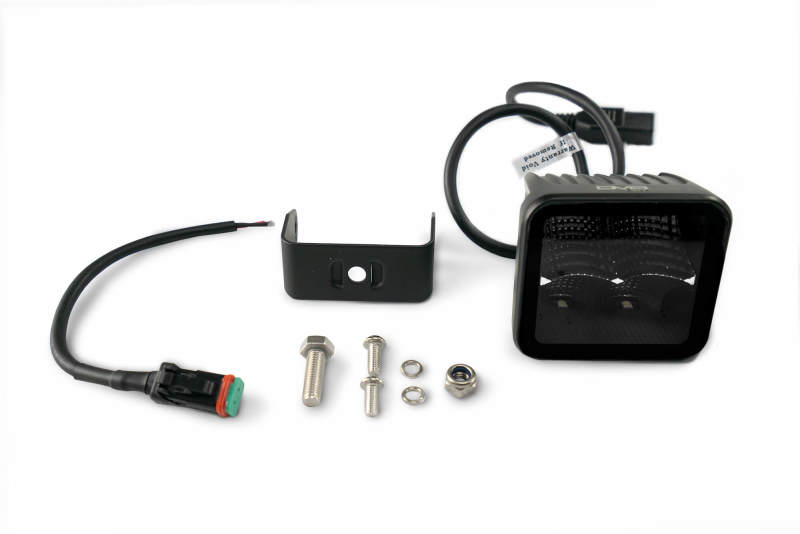 DV8 Offroad 3in Cube LED Light 40W Pod Light 5W LED BE3EW40W BE3EW40W Photo - Unmounted
