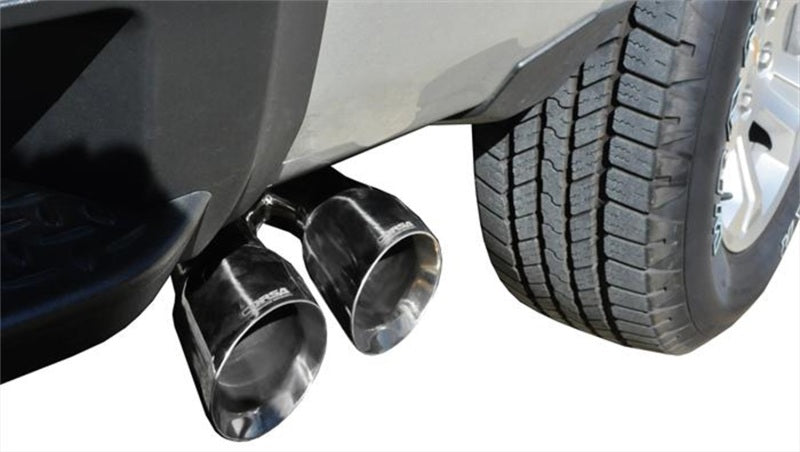 Corsa Performance 14-17 Chevy Silverado 1500 5.3L V8 CC / SB 3in Single Side Exit 14848 Photo - Mounted
