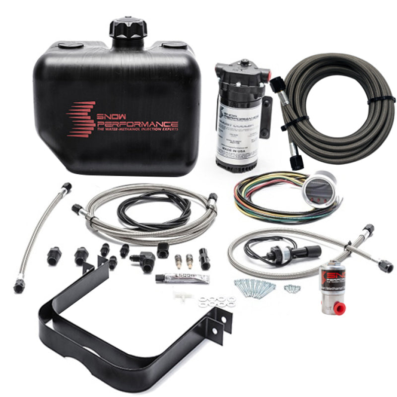 Snow Performance 2.5 Boost Cooler Water Methanol Injection Kit w/ SS Brd Line & 4AN Fittings SNO-211-BRD SNO-211-BRD Photo - Primary