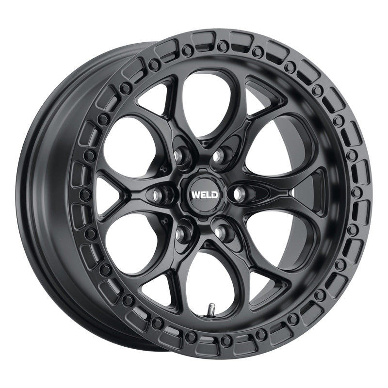 Weld Ledge Six W108 20x9 / 6x139.7 BP / 5 In BS Satin Black Wheel W10809084500 W10809084500 User 1