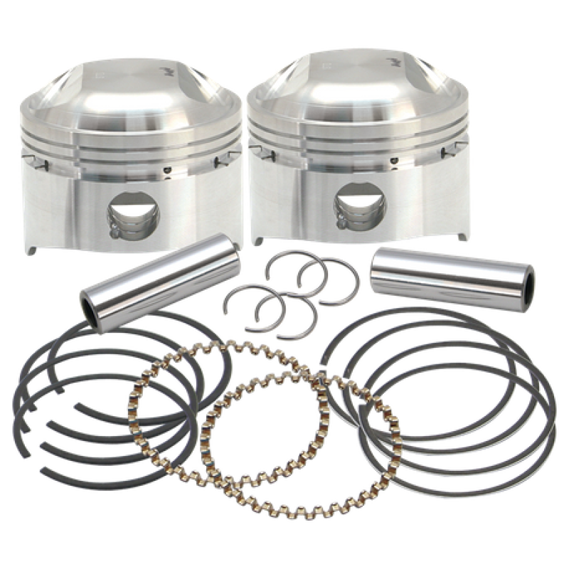 S&S Cycle 79-84 BT 3-1/2in +.020in 80in LC Forged Pistons 106-5513