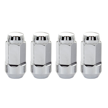 McGard Hex Lug Nut (Cone Seat Bulge Style) M14X1.5 / 13/16 Hex / 1.945in. Length (4-Pack) - Chrome 64023 64023 Photo - Primary
