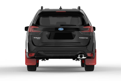 Rally Armor  2019 Subaru Forester UR Red Mud Flap w/ White Logo MF52-UR-RD/WH User 1