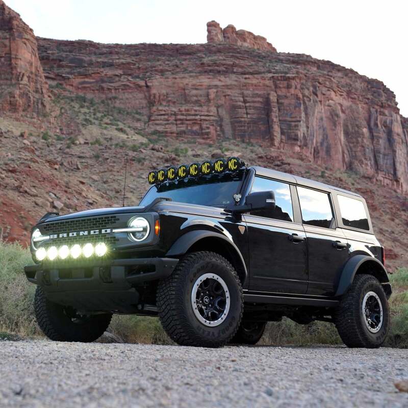 KC HiLiTES 21-  Ford Bronco 39in Light Bar Front Bumper 91341 91341 Photo - lifestyle view