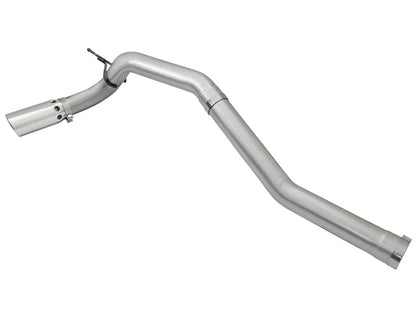 aFe  POWER LARGE BORE HD 4" DPF-Back SS Exhaust System w/Polished Tip 49-46113-P Photo - Unmounted