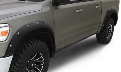 Stampede Black Ruff Riderz Smooth Finish 4-Piece Fender Flare 8413-2 Photo - Primary