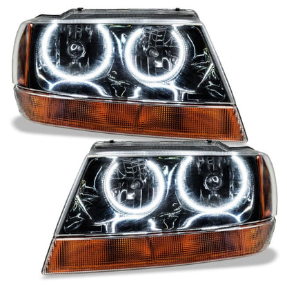 ORACLE Lighting Oracle 99-04 Jeep Grand Cherokee SMD HL - Black - ColorSHIFT w/ BC1 Controller 7167-335 7167-335 User 1
