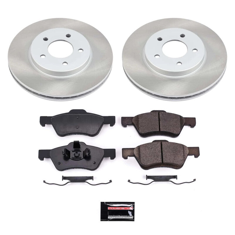 PowerStop Power Stop 08-10 Mercury Mariner Front Semi-Coated Rotor Kit SC4581 SC4581 Photo - Primary