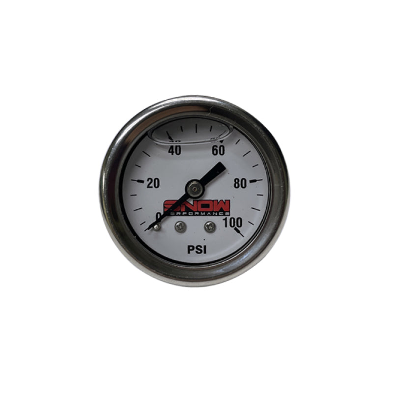 Snow Performance Snow 0-100PSI Fuel Pressure Gauge (1/8in NPT) SNF-20010 SNF-20010 Photo - Primary