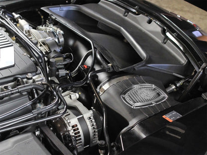 aFe Cold Air Intake System Momentum PRO 5R & PRO DRY S Chevrolet Corvette 51-74202-1 Photo - Mounted