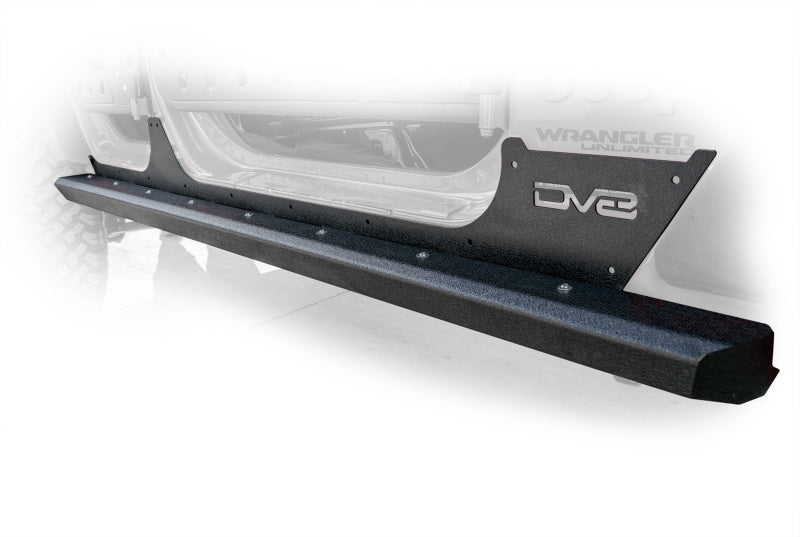 DV8 Offroad 2007-2018 Jeep Wrangler JK (2-door) Frame Mounted Sliders SRSOTB-13 SRSOTB-13 Photo - Primary