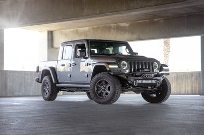 DV8 Offroad 07-18 Jeep Wrangler JK / 18-23 Wrangler JL / 20-23 Gladiator JT MTO Series Front Bumper FBJL-12 FBJL-12 Photo - Unmounted