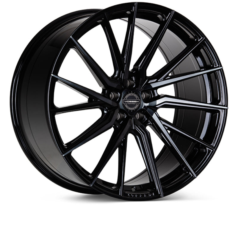 Vossen HF-4T 22x9 / 5x112 / ET32 / Flat Face / 66.5 - Double Tinted - Gloss Black - Left Wheel HF4T-2M41-L HF4T-2M41-L Photo - Primary