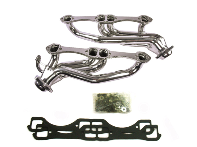 JBA 96-00 GM Truck 5.0L/5.7L SBC w/o A.I.R. 1-1/2in Primary Silver Ctd Cat4Ward Header 1832SJS 1832SJS Photo - Primary