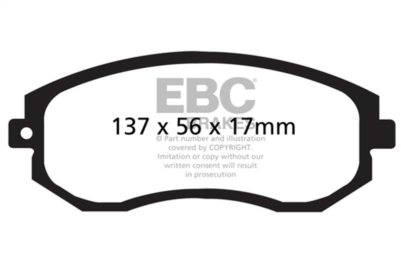 EBC Disc Brake Pad Set DP41884R Photo - Primary