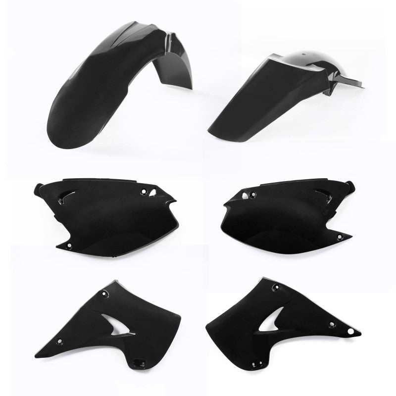 Acerbis 03-05 Kawasaki KX125/ 03-07 KX250 Plastic Kit - Black 2041100001 2041100001 Photo - Primary