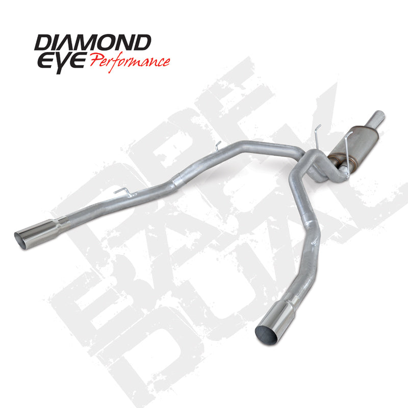 Diamond Eye Performance Diamond Eye KIT 3in DPF-BACK DUAL AL: DODGE 1500 2014 DIESEL K3264A K3264A Photo - Primary