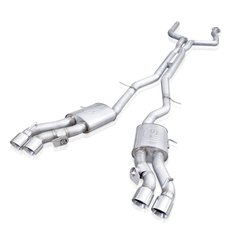 Stainless Works 2016-18 Cadillac CTS-V Sedan Catback System Resonated X-Pipe Dual-Mode Mufflers CTSV16CB CTSV16CB Photo - out of package