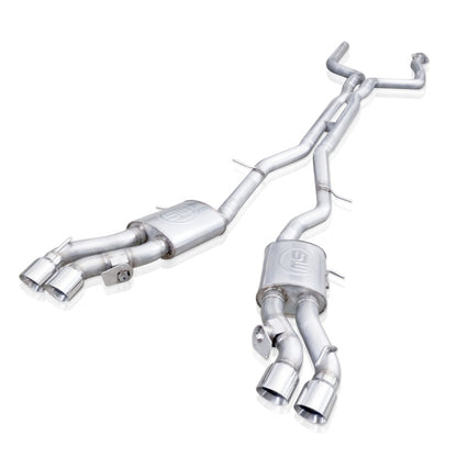 Stainless Works 2016-18 Cadillac CTS-V Sedan Catback System Resonated X-Pipe Dual-Mode Mufflers CTSV16CB CTSV16CB Photo - out of package