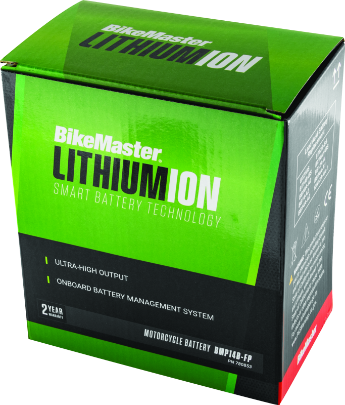 BikeMaster Lithium Ion 2.0 Battery BMP14B-FP 780853 780853 User 1