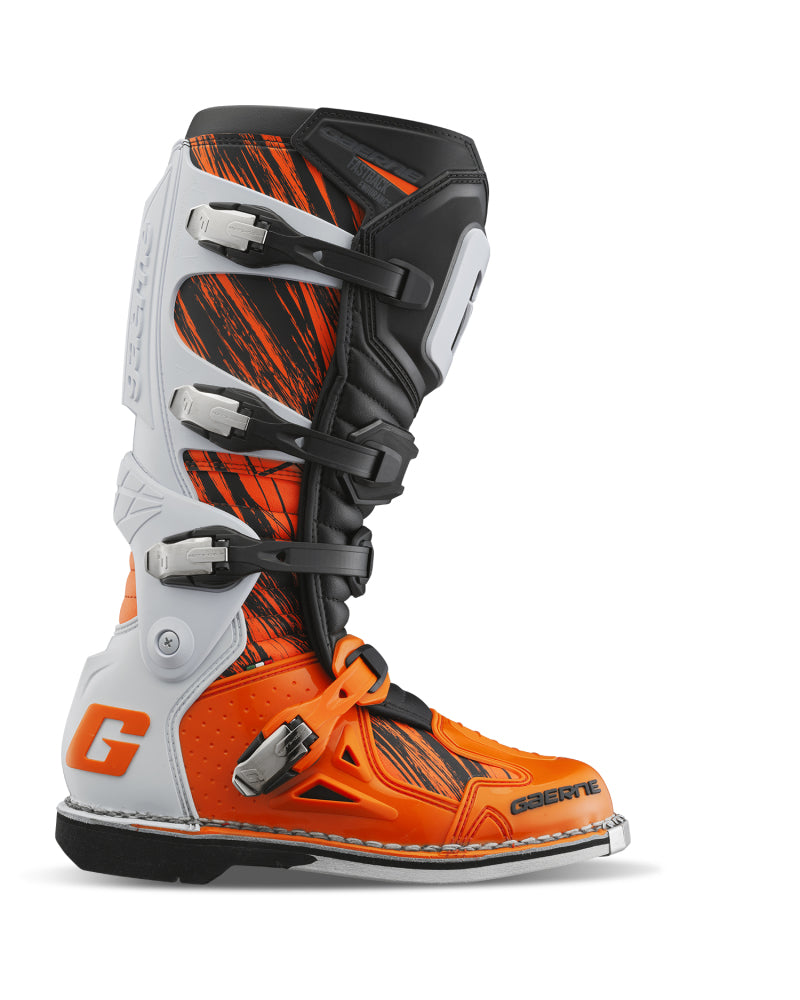 Gaerne Fastback Endurance Boot Orange/White/Black Size - 6.5 2196-008-6.5