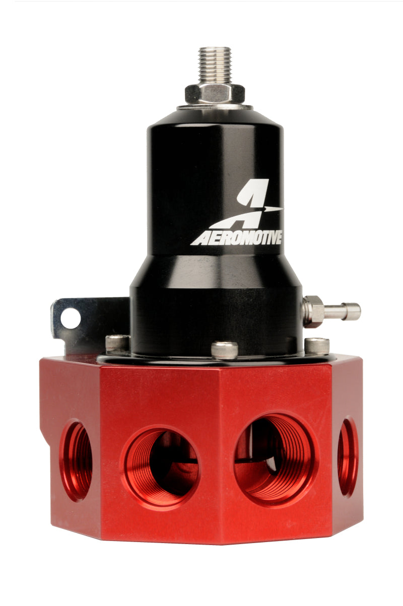 Aeromotive EFI Regulator Belt Drive, 30-120 psi, .500 Valve, 4x AN-08 & AN-10 13133 Photo - Primary