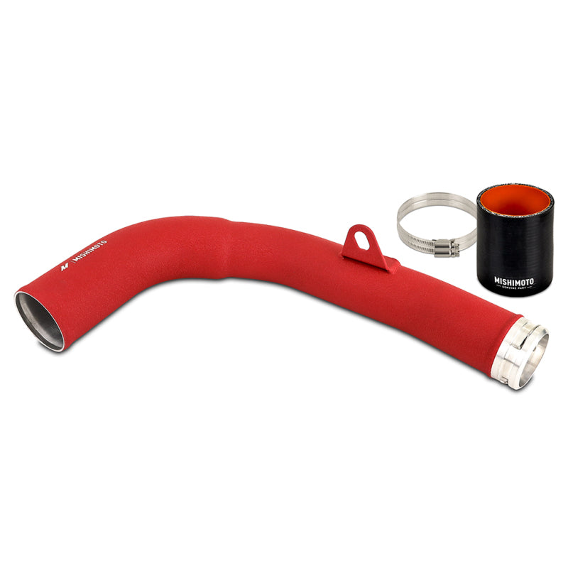 Mishimoto 2022+ Subaru WRX Charge Pipe - Wrinkle Red MMICP-WRX-22WRD MMICP-WRX-22WRD Photo - Primary