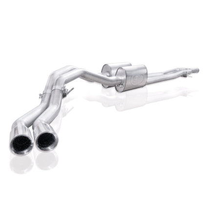Stainless Works Chevy Silverado/GMC Sierra 2007-16 5.3L/6.2L Exhaust Y-Pipe Passenger Rear Tire Exit CT14CBY CT14CBY Photo - out of package